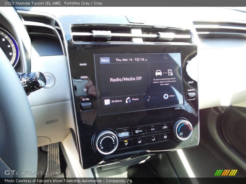 Portofino Gray / Gray 2023 Hyundai Tucson SEL AWD