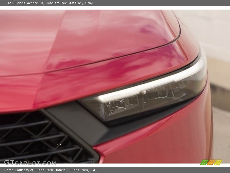 Radiant Red Metallic / Gray 2023 Honda Accord LX