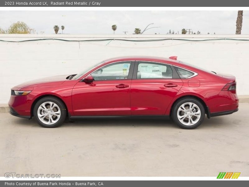 Radiant Red Metallic / Gray 2023 Honda Accord LX