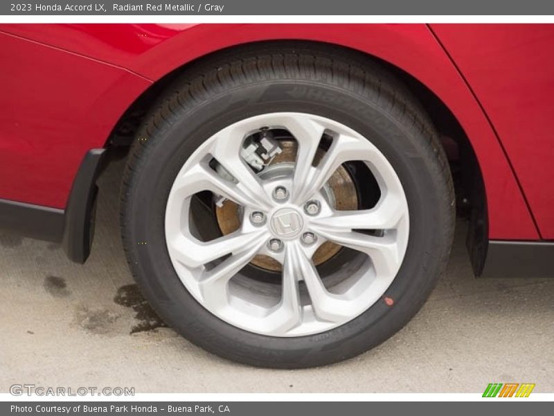 Radiant Red Metallic / Gray 2023 Honda Accord LX