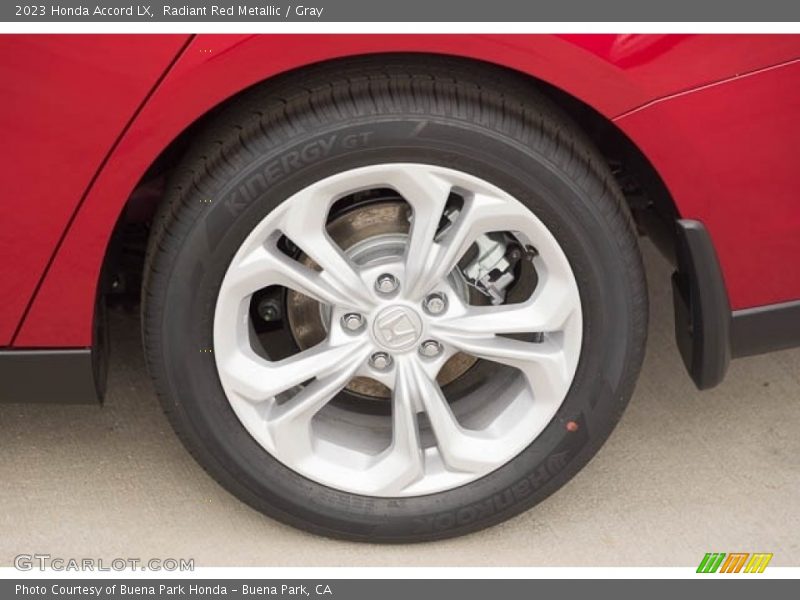 Radiant Red Metallic / Gray 2023 Honda Accord LX