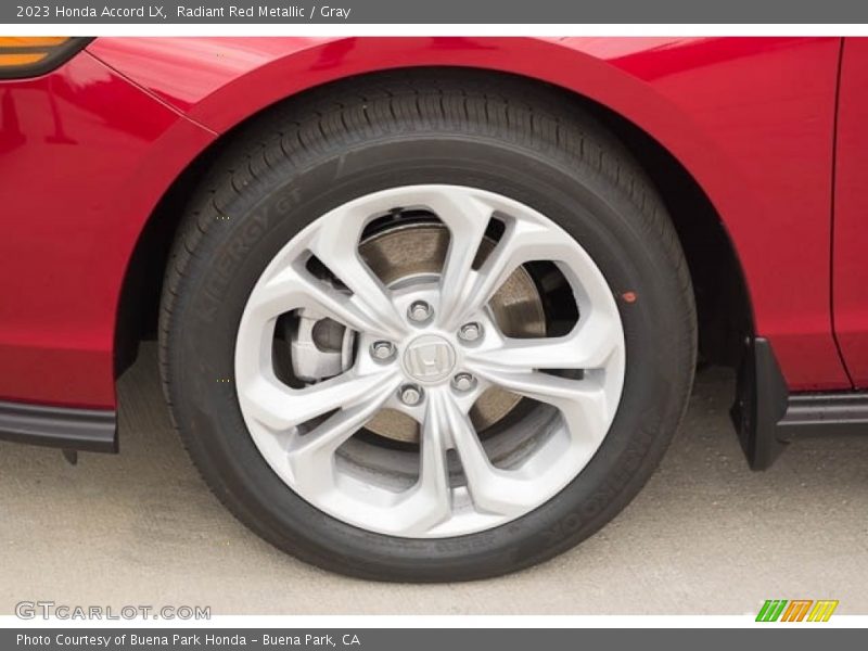 Radiant Red Metallic / Gray 2023 Honda Accord LX