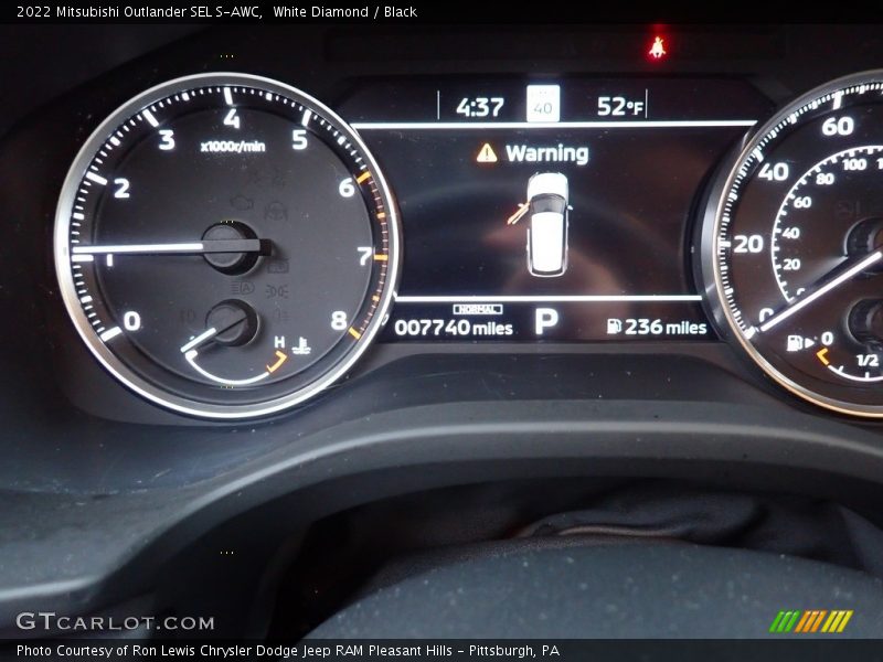  2022 Outlander SEL S-AWC SEL S-AWC Gauges