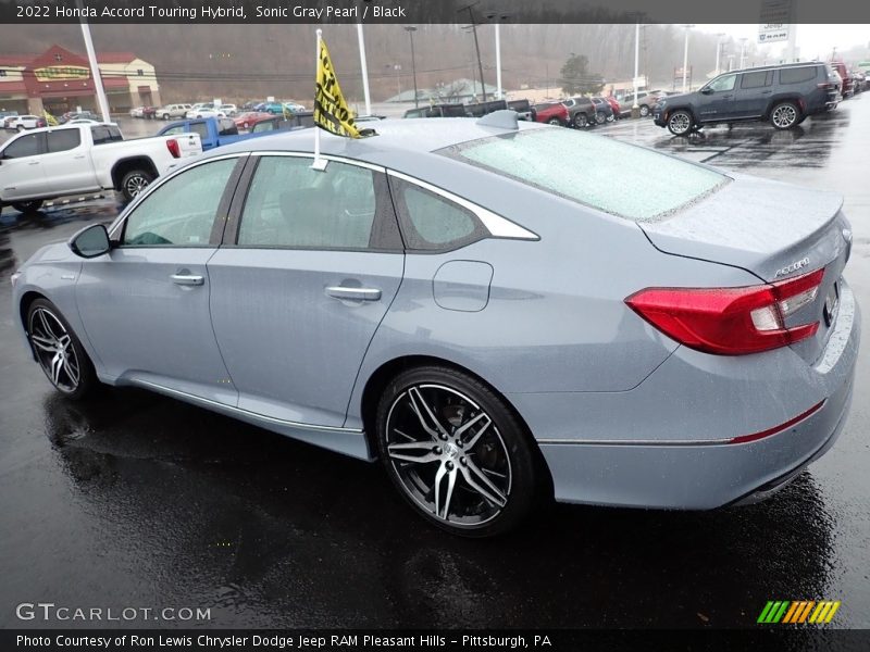 Sonic Gray Pearl / Black 2022 Honda Accord Touring Hybrid