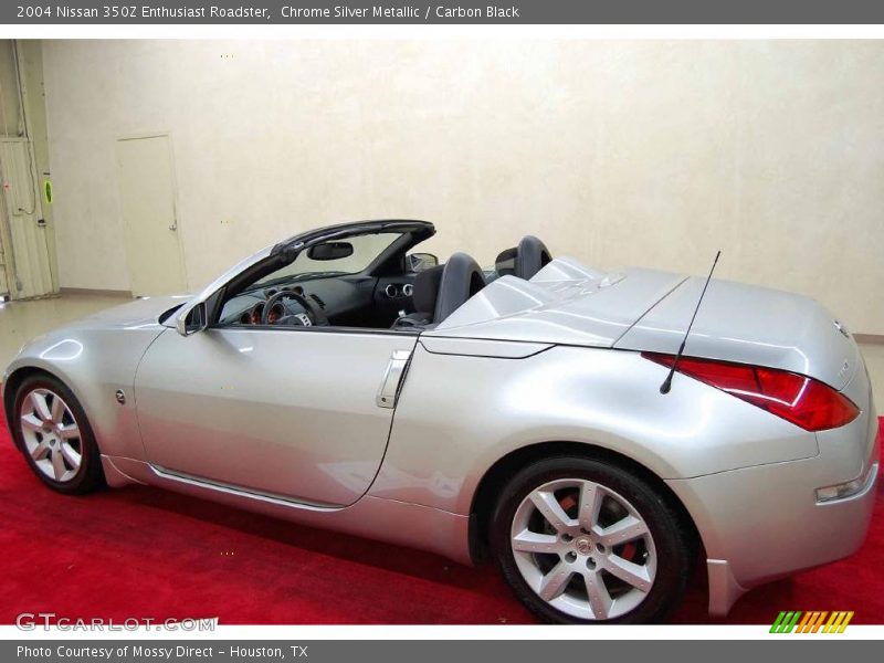 Chrome Silver Metallic / Carbon Black 2004 Nissan 350Z Enthusiast Roadster