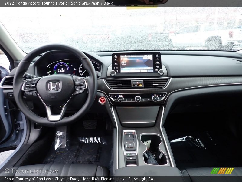Dashboard of 2022 Accord Touring Hybrid