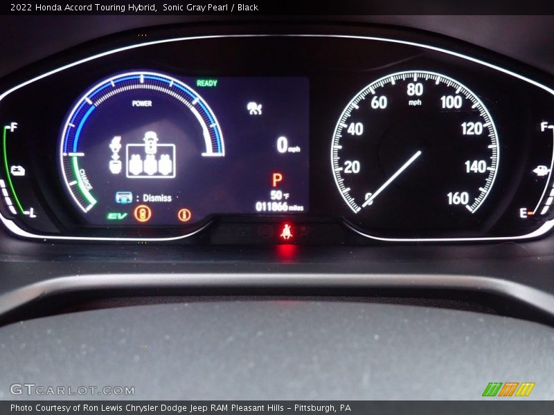  2022 Accord Touring Hybrid Touring Hybrid Gauges