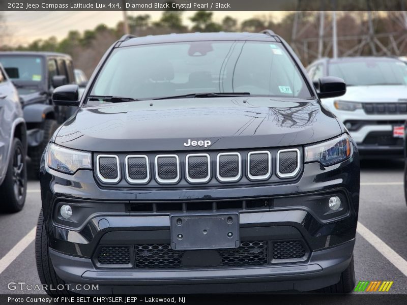 Diamond Black Crystal Pearl / Black 2022 Jeep Compass Latitude Lux 4x4