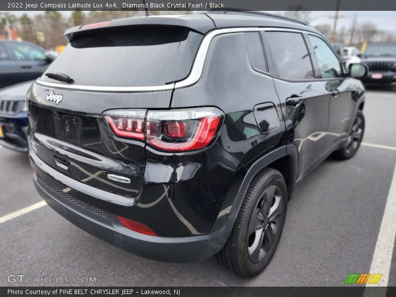 Diamond Black Crystal Pearl / Black 2022 Jeep Compass Latitude Lux 4x4