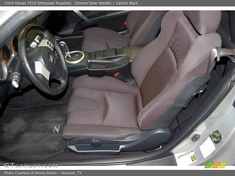 Chrome Silver Metallic / Carbon Black 2004 Nissan 350Z Enthusiast Roadster