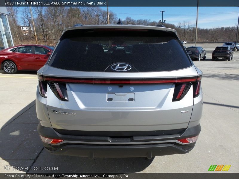 Shimmering Silver / Black 2023 Hyundai Tucson SEL AWD