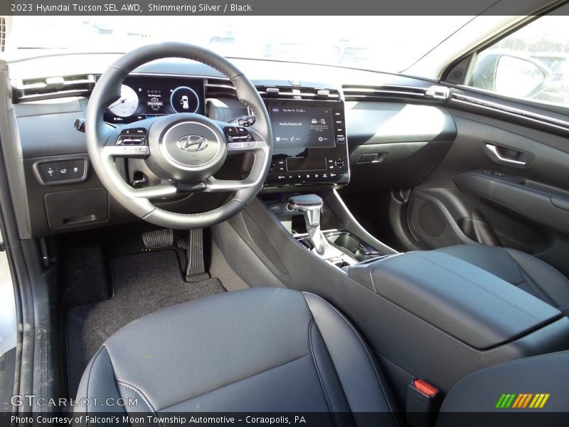 Front Seat of 2023 Tucson SEL AWD
