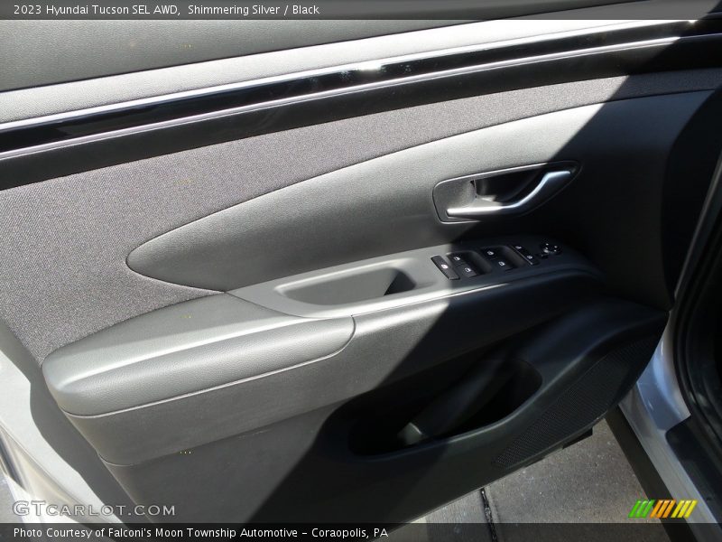 Shimmering Silver / Black 2023 Hyundai Tucson SEL AWD