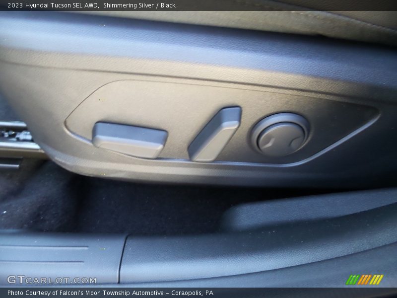 Shimmering Silver / Black 2023 Hyundai Tucson SEL AWD