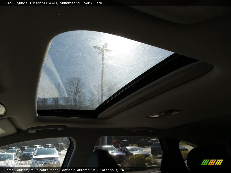 Shimmering Silver / Black 2023 Hyundai Tucson SEL AWD