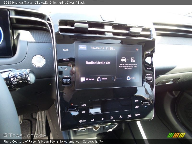 Shimmering Silver / Black 2023 Hyundai Tucson SEL AWD