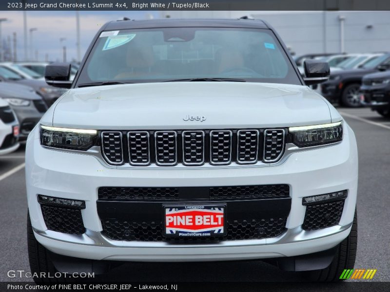 Bright White / Tupelo/Black 2023 Jeep Grand Cherokee L Summit 4x4