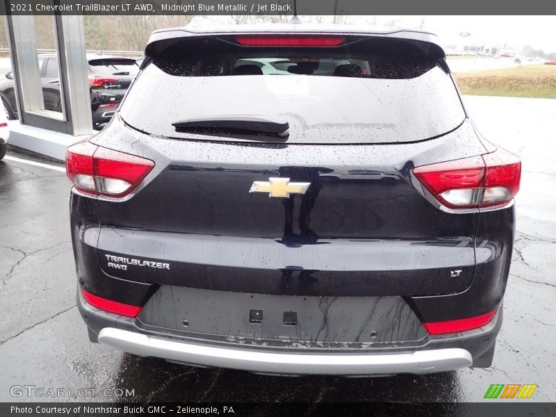 Midnight Blue Metallic / Jet Black 2021 Chevrolet TrailBlazer LT AWD