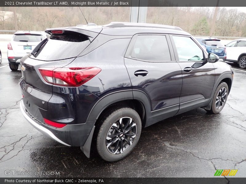 Midnight Blue Metallic / Jet Black 2021 Chevrolet TrailBlazer LT AWD