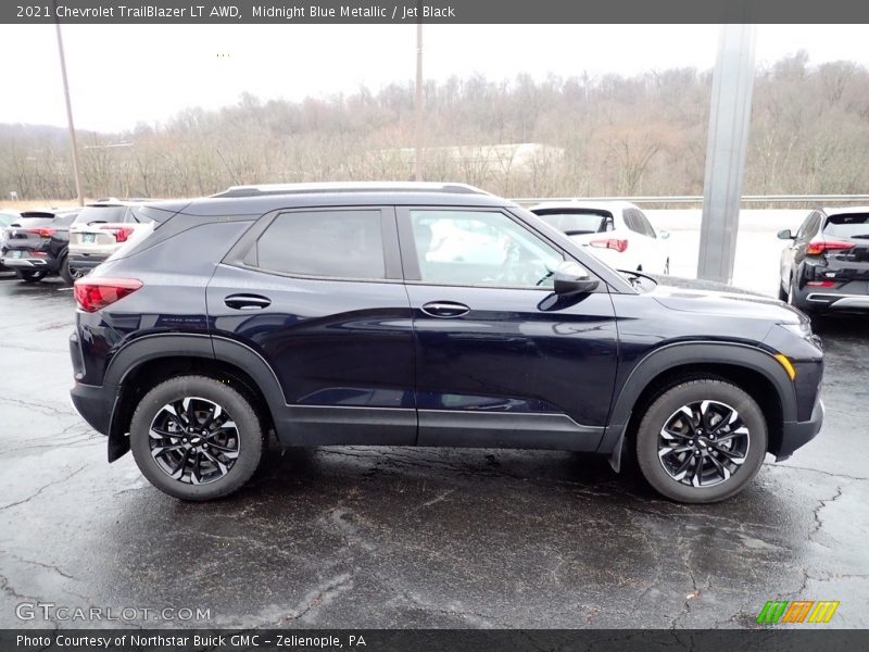 Midnight Blue Metallic / Jet Black 2021 Chevrolet TrailBlazer LT AWD