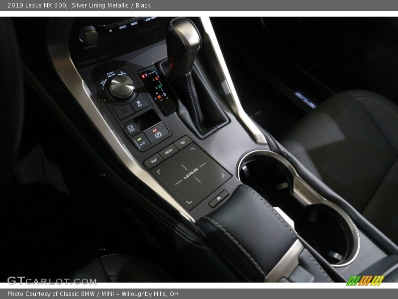 Silver Lining Metallic / Black 2019 Lexus NX 300