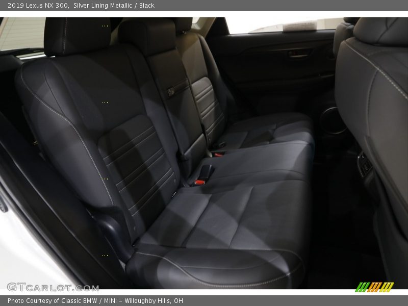 Silver Lining Metallic / Black 2019 Lexus NX 300