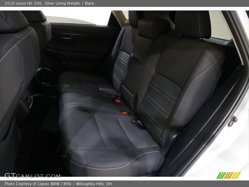 Silver Lining Metallic / Black 2019 Lexus NX 300