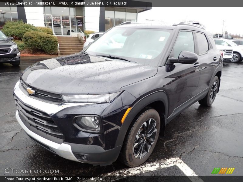 Midnight Blue Metallic / Jet Black 2021 Chevrolet TrailBlazer LT AWD