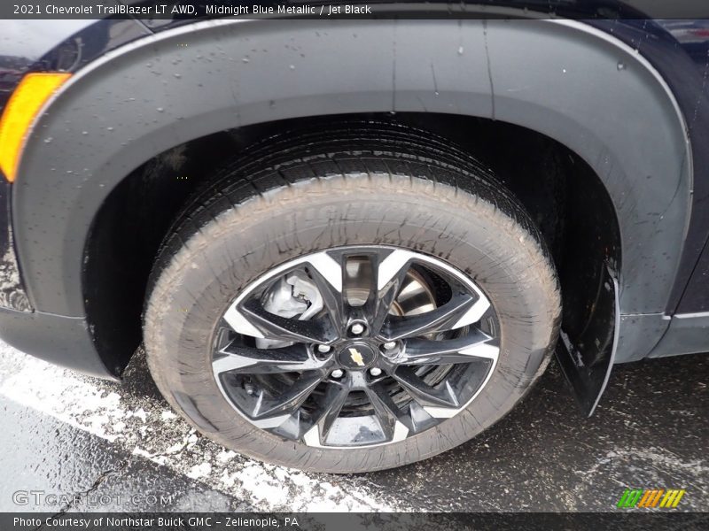 Midnight Blue Metallic / Jet Black 2021 Chevrolet TrailBlazer LT AWD
