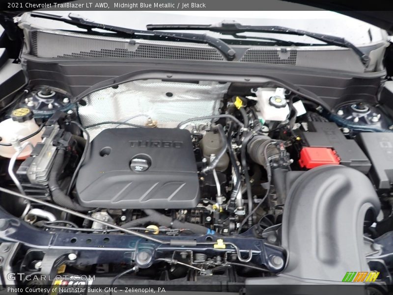 Midnight Blue Metallic / Jet Black 2021 Chevrolet TrailBlazer LT AWD