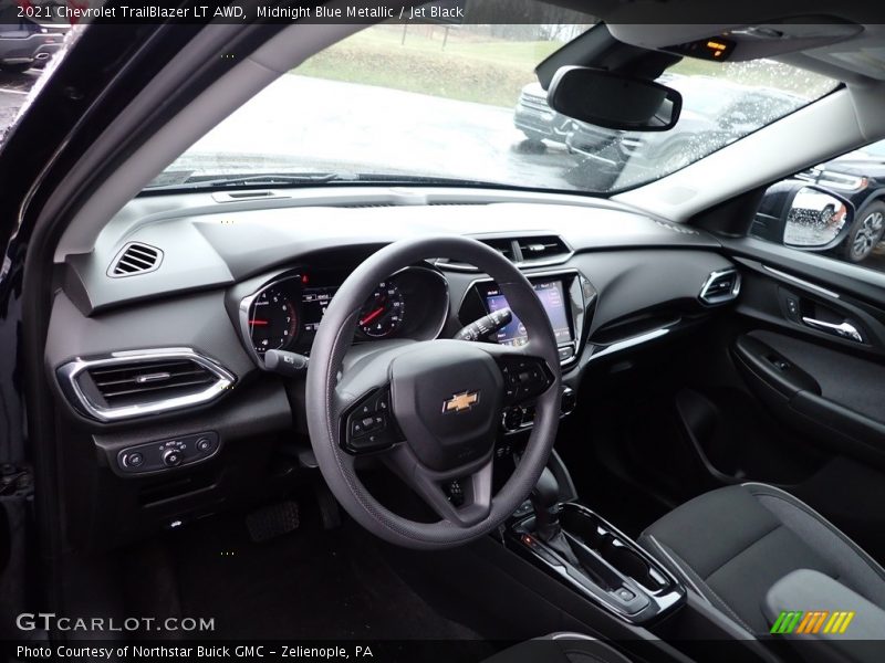 Midnight Blue Metallic / Jet Black 2021 Chevrolet TrailBlazer LT AWD