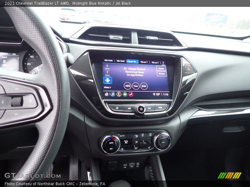 Midnight Blue Metallic / Jet Black 2021 Chevrolet TrailBlazer LT AWD