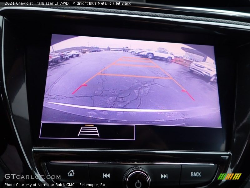 Midnight Blue Metallic / Jet Black 2021 Chevrolet TrailBlazer LT AWD