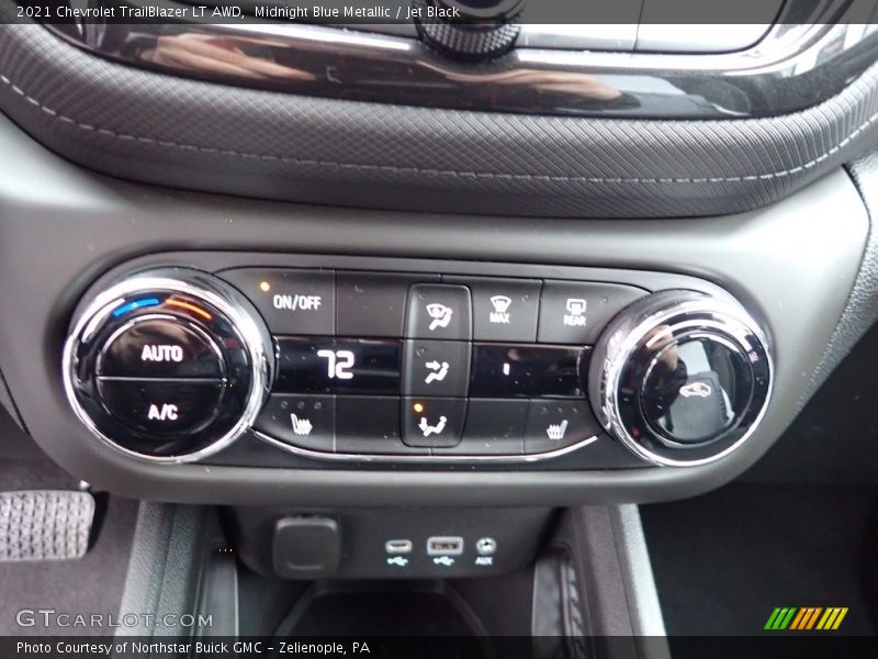 Midnight Blue Metallic / Jet Black 2021 Chevrolet TrailBlazer LT AWD