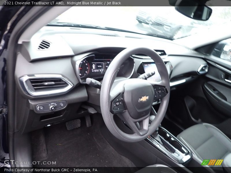 Midnight Blue Metallic / Jet Black 2021 Chevrolet TrailBlazer LT AWD