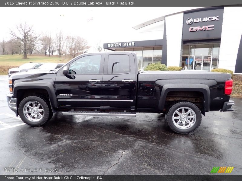 Black / Jet Black 2015 Chevrolet Silverado 2500HD LTZ Double Cab 4x4