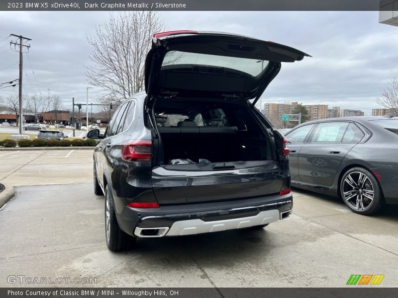 Dark Graphite Metallic / Silverstone 2023 BMW X5 xDrive40i