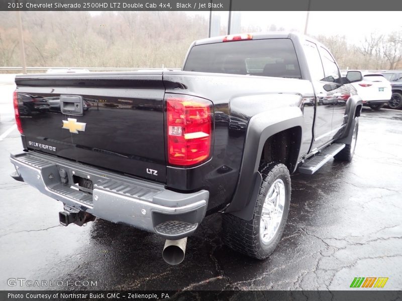 Black / Jet Black 2015 Chevrolet Silverado 2500HD LTZ Double Cab 4x4