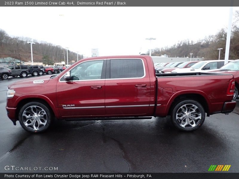  2023 1500 Limited Crew Cab 4x4 Delmonico Red Pearl