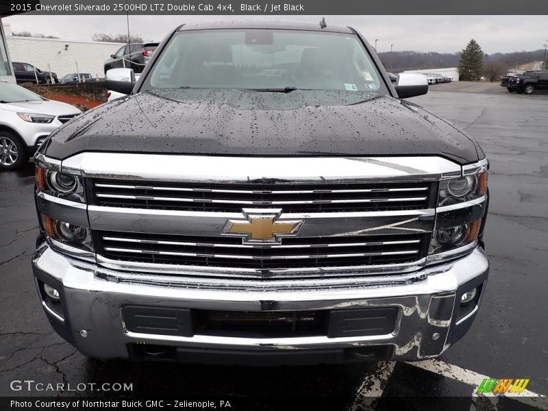 Black / Jet Black 2015 Chevrolet Silverado 2500HD LTZ Double Cab 4x4