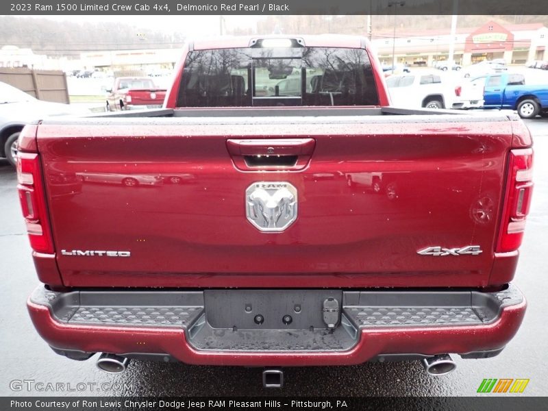 Delmonico Red Pearl / Black 2023 Ram 1500 Limited Crew Cab 4x4
