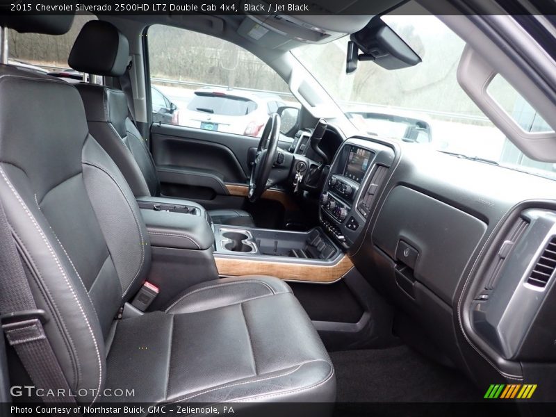 Front Seat of 2015 Silverado 2500HD LTZ Double Cab 4x4