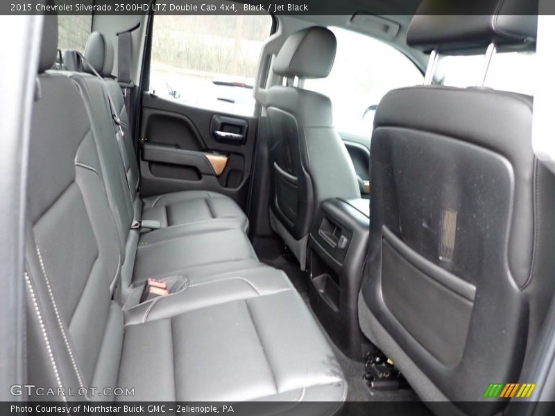 Rear Seat of 2015 Silverado 2500HD LTZ Double Cab 4x4