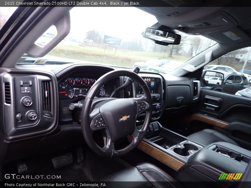 Black / Jet Black 2015 Chevrolet Silverado 2500HD LTZ Double Cab 4x4