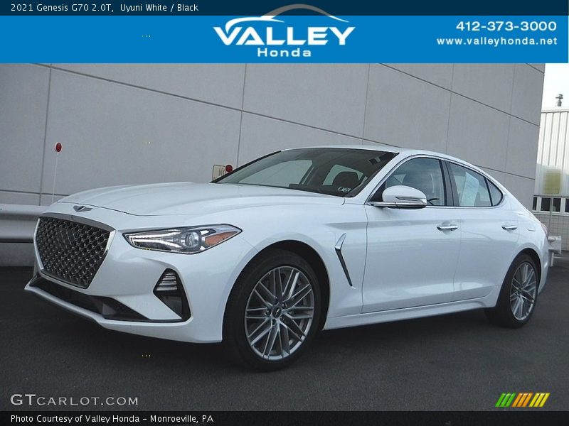 Uyuni White / Black 2021 Genesis G70 2.0T