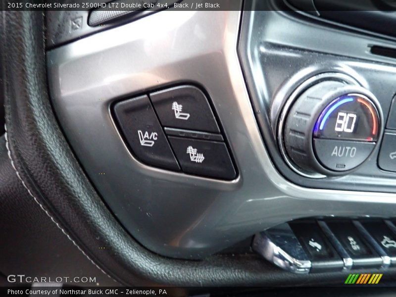 Black / Jet Black 2015 Chevrolet Silverado 2500HD LTZ Double Cab 4x4