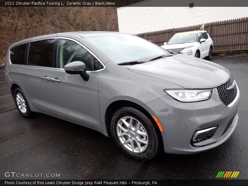Ceramic Gray / Black/Alloy 2023 Chrysler Pacifica Touring L