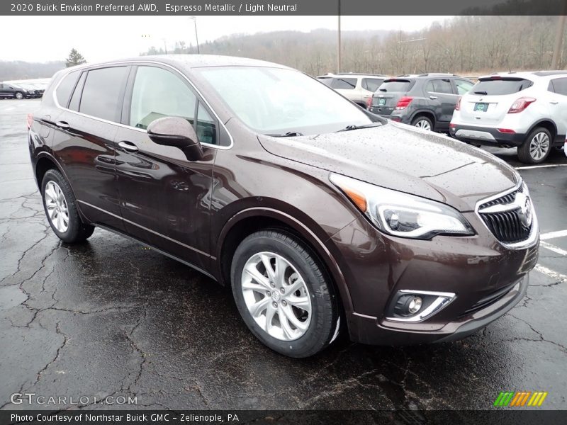 Front 3/4 View of 2020 Envision Preferred AWD