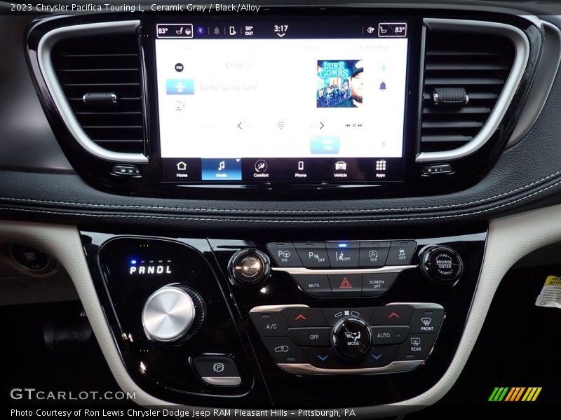 Ceramic Gray / Black/Alloy 2023 Chrysler Pacifica Touring L