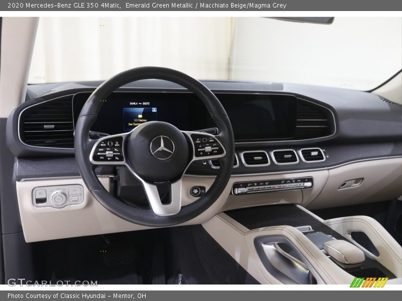 Emerald Green Metallic / Macchiato Beige/Magma Grey 2020 Mercedes-Benz GLE 350 4Matic